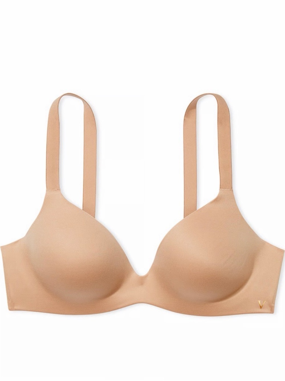 Victoria’s Secret Bare Infinity Flex Wireless Plunge Bra Beige 36B